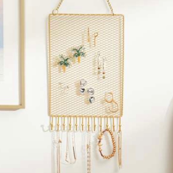 Summer & Rose Gold Hanging Jewelry Holder - Picture 4 of 10